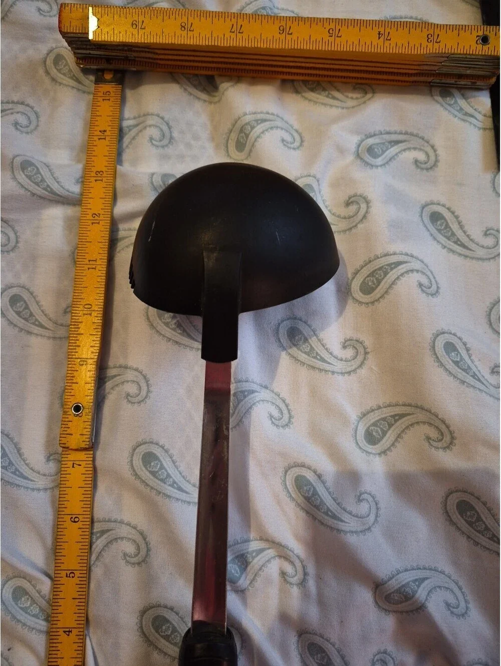 GOOD COOK brand Cooking and Serving Ladle,  Black Plastic + Metal